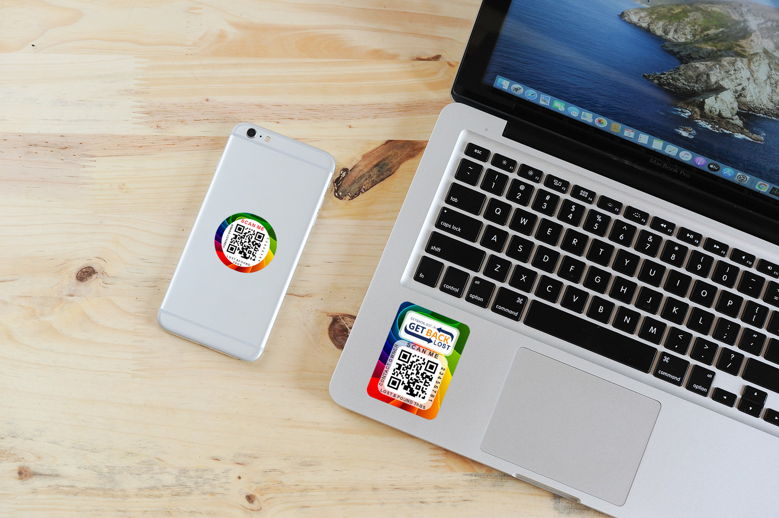 Before It Gets Lost, Use “GetBackLost” QR Code Stickers & More To Help With Your Belongings! - Get Back Lost Official - Lost And Found Free Tag | Secure Your Valuable Items
